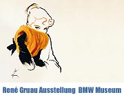 René Gruau. Modezeichnungen 1946-2000 im BMW Museum: Sonderausstellung vom 24. März bis 30. Juni 2012 zeigt 80 Werke des bedeutendsten Modezeichners des 20. Jahrhunderts 